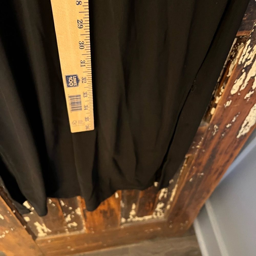 Vintage Necessary Objects Black Stretch Dress Wit… - image 6
